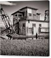 Gold Dredge #1 Canvas Print