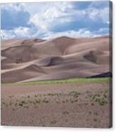 Great Sand Dunes National Park In Colorado #1 Canvas Print