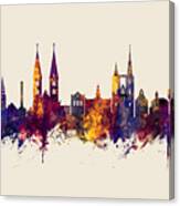 Halberstadt Germany Skyline #3 Canvas Print