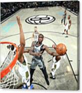 Indiana Pacers V Brooklyn Nets #1 Canvas Print