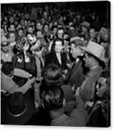 Jane Russell In Crowd #1 Canvas Print