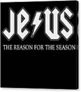 Jesus Is The Reason For Season #1 Canvas Print