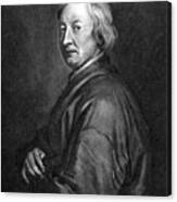 John Dryden, 17th Century English Poet #1 Canvas Print