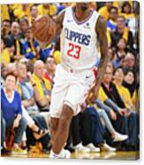 La Clippers V Golden State Warriors - #1 Canvas Print