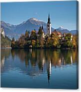 Lake Bled #1 Canvas Print
