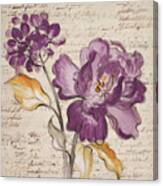 Lilac Beauty Ii #1 Canvas Print