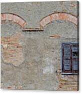 Lone Window Of Venice #1 Canvas Print