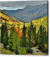 Looking North From Red Mountain Pass Canvas Print