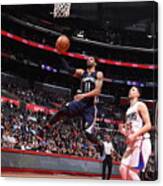 Memphis Grizzlies V Los Angeles Clippers Canvas Print