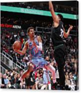 Minnesota Timberwolves V Atlanta Hawks Canvas Print