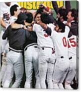 Minnesota Twins, 1991 World Series Sports Illustrated Cover #1 Canvas Print