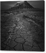 Morning Factory Butte #1 Canvas Print