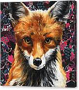 Mrs. Fox Canvas Print