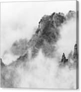 Mt.huangshan - Misty And Magical. #1 Canvas Print