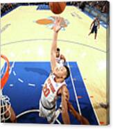 New Orleans Pelicans V New York Knicks Canvas Print