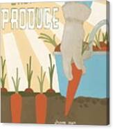 Organic Produce #1 Canvas Print