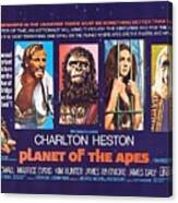 Planet Of The Apes -1968-. #1 Canvas Print