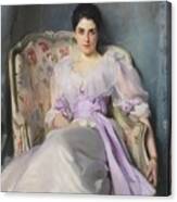 Portrait Of Lady Agnew Of Lochnaw Canvas Print