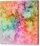 Powder Explosion Bursting #1 Canvas Print