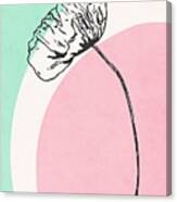 Printable Trendy Botanical Card. Use Canvas Print