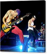 Red Hot Chili Peppers Perform At O2 #1 Canvas Print