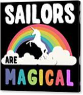Sailors Are Magical #1 Canvas Print