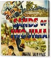 Sands Of Iwo Jima -1949-. #1 Canvas Print