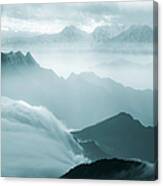 Sea Of Clouds Canvas Print