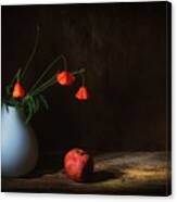 Simply Red #1 Canvas Print