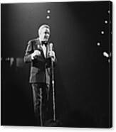 Sinatra On Stage #1 Canvas Print