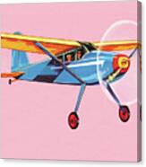 Small Airplane #1 Canvas Print