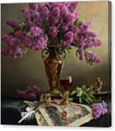 Still Life With Flowers Canvas Print
