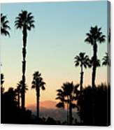 Sunset San Jacinto Mountain Palm Springs #1 Canvas Print