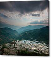 Terraced Rice Paddy Fields, Yuanyang #1 Canvas Print