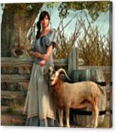 The Farmer's Daughter #1 Canvas Print
