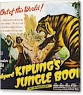 The Jungle Book -1942-. #1 Canvas Print