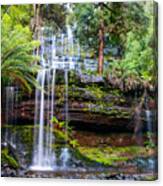 The Russell Falls A Tiered Cascade Canvas Print