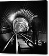 Tube Tunnel Cleaner #1 Canvas Print