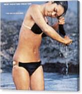 Turia Mau Swimsuit 1968 Sports Illustrated Cover Canvas Print