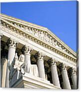 Us Supreme Court Building, Washington Dc #1 Canvas Print