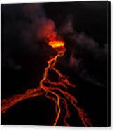 Volcano Eruption #1 Canvas Print