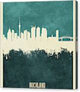 Auckland New Zealand Skyline #10 Canvas Print