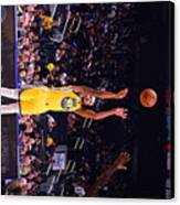 Charlotte Hornets V Golden State #10 Canvas Print