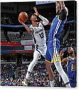 Golden State Warriors V Memphis #10 Canvas Print