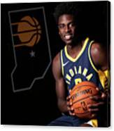 2018-19 Indiana Pacers Media Day #11 Canvas Print