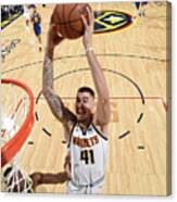 Golden State Warriors V Denver Nuggets Canvas Print