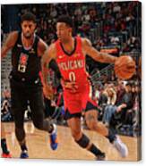 La Clippers V New Orleans Pelicans Canvas Print