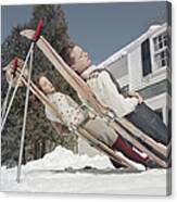 New England Skiing #11 Canvas Print