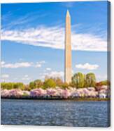 Washington Dc, Usa In Spring Season #11 Canvas Print