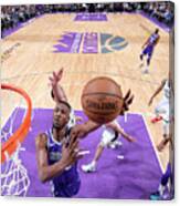 Milwaukee Bucks V Sacramento Kings #12 Canvas Print